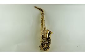 JUPITER - OCCASION ALT SAXOFOON JAS969 INCL. 2 HALZEN & SELMER MNDST
